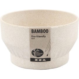 112229 Skål Plissémönster Tillverkad av Bambufiber