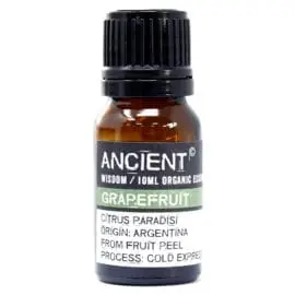 112149-9 Ekologiska Eteriska Oljor för Aromaterapi 10 ml - Ancient Wisdom Grapefruit
