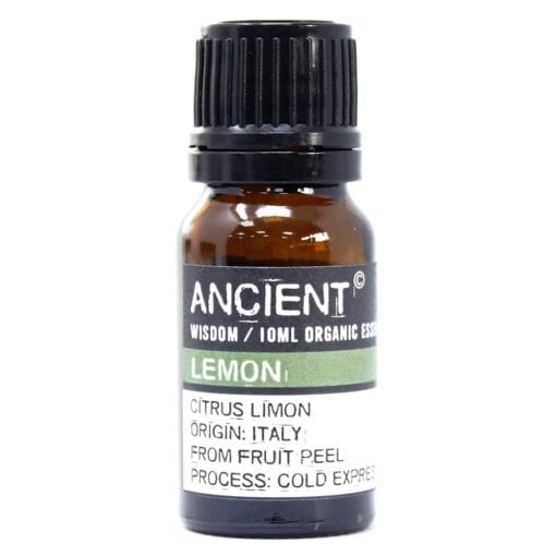 112149-11 Ekologiska Eteriska Oljor för Aromaterapi 10 ml - Ancient Wisdom Lemon