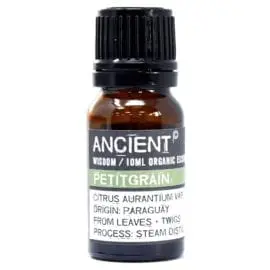 112149-16 Ekologiska Eteriska Oljor för Aromaterapi 10 ml - Ancient Wisdom Petitgrain