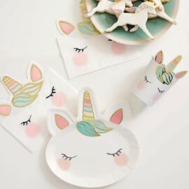 Talking Tables Presentpåse Enhörning 6 st - We Heart Unicorns