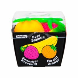 112334-7 Schylling Stressbollar Fruktkorg Nee-Doh Groovy Fruits