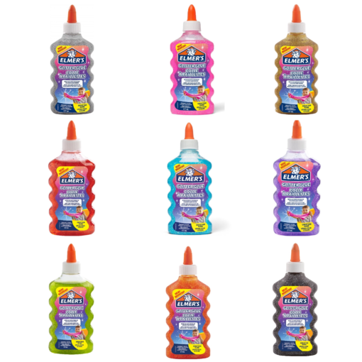 112358 Elmer’s Glitter Färg 177 ml PVA Lim Till Slime