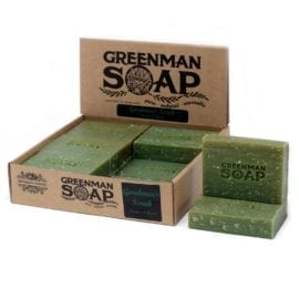 112380 Greenman Tvål Citron & Basilika 100 g