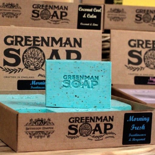 112381-4 Tvål Greenman Morning Fresh Frankincense & Bergamott 100 g