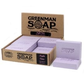 112382 Tvål Greenman Night Time Lavendel & Pelargonia 100 g