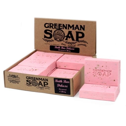 112385 Tvål Greenman Bath Bar Deluxe Rosenträ & Ylang 100 g