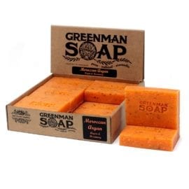 112387 Tvål Greenman Morrocan Argan Argan & Rosmarin 100 g