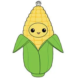 112398-2 Big Squishable Comfort Food Corn - 38 cm