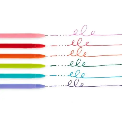 112406-1 OOLY Gelpennor Modern Writers Gel Pens - Set om 6
