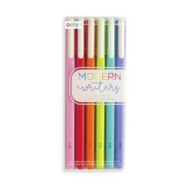 112406-5 OOLY Gelpennor Modern Writers Gel Pens - Set om 6