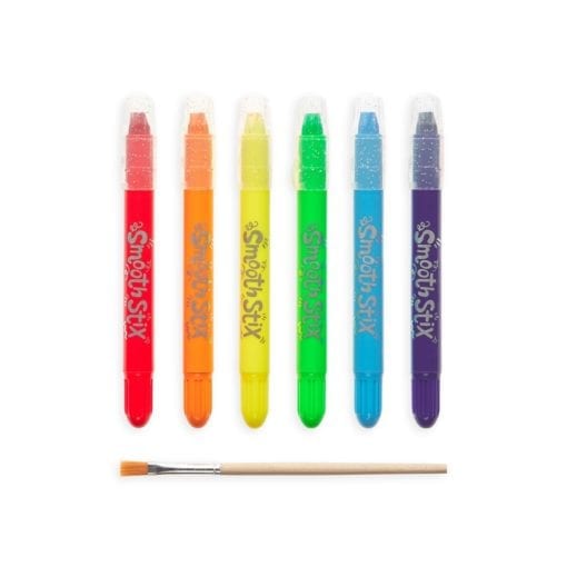 112410-1 OOLY Gelkritor Smooth Stix Watercolor Gel Crayons - Set om 6