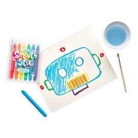 112410-5 OOLY Gelkritor Smooth Stix Watercolor Gel Crayons - Set om 6