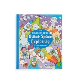 112416-5 OOLY Målarbok Outer Space Explorers Coloring Book