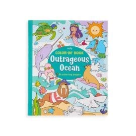 112417 OOLY Målarbok Outrageous Ocean Coloring Book