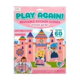 112418-1 OOLY Återanvändbara Klistermärken Reusable Sticker Scenes - Princess Garden
