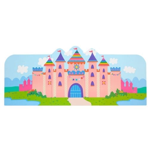 112418-10 OOLY Återanvändbara Klistermärken Reusable Sticker Scenes - Princess Garden