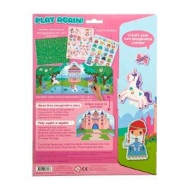 112418-3 OOLY Återanvändbara Klistermärken Reusable Sticker Scenes - Princess Garden