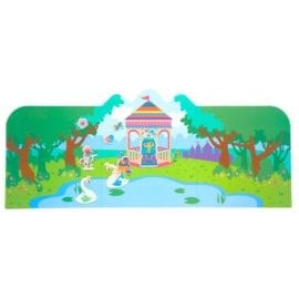 112418-6 OOLY Återanvändbara Klistermärken Reusable Sticker Scenes - Princess Garden
