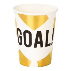 112468-1 Talking Tables Pappersmuggar Fotboll 12 st - Party Champions