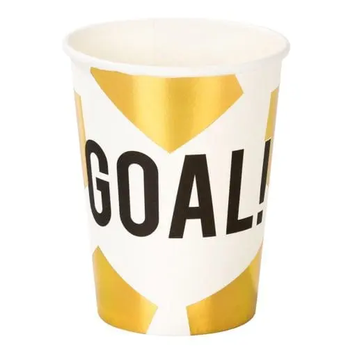112468-1 Talking Tables Pappersmuggar Fotboll 12 st - Party Champions