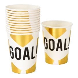 112468 Talking Tables Pappersmuggar Fotboll 12 st - Party Champions