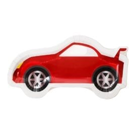 112473 Talking Tables Papperstallrikar Sportbil 8 st - Party Racer