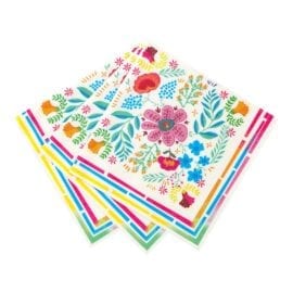 112533-2 Talking Tables Servetter Boho Blommönster 20 st