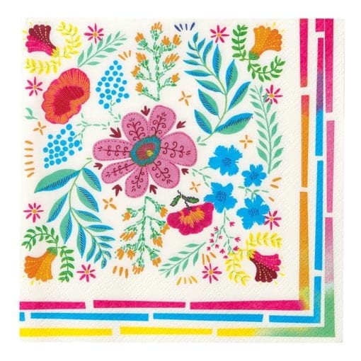 112533 Talking Tables Servetter Boho Blommönster 20 st