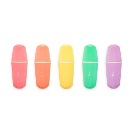 112539-3 OOLY Luktpennor Le Bonbon Pâtisserie Scented Pastel Highlighters - Set om 5
