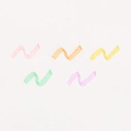 112539-7 OOLY Luktpennor Le Bonbon Pâtisserie Scented Pastel Highlighters - Set om 5