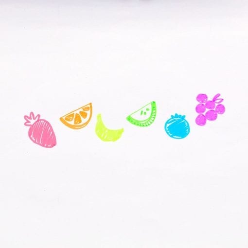 112540-1 OOLY Luktpennor Jumbo Juicy Scented Neon Highlighters