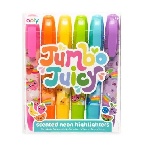 112540-2 OOLY Luktpennor Jumbo Juicy Scented Neon Highlighters