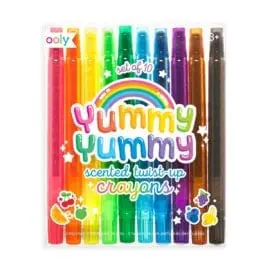 112541 OOLY Luktkritor Yummy Yummy Scented Twist-Up Crayons - Set om 10