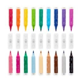 112580-3 OOLY Lukt & Stämpelpennor Stampables Scented Double-ended Stamp Markers - Set om 18
