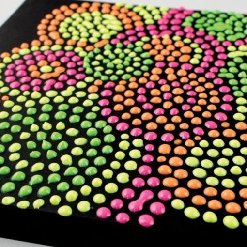 112582-3 OOLY Dot-A-Lot Craft Paint Neon - Set om 5