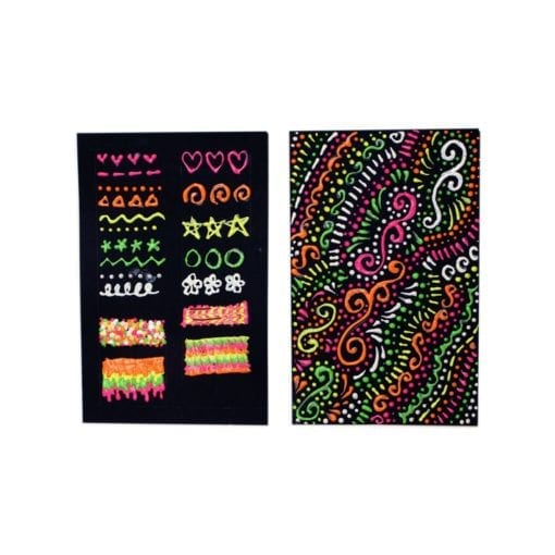 112582-4 OOLY Dot-A-Lot Craft Paint Neon - Set om 5