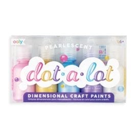 112583 OOLY Dot-A-Lot Craft Paint Pearlescent - Set om 5