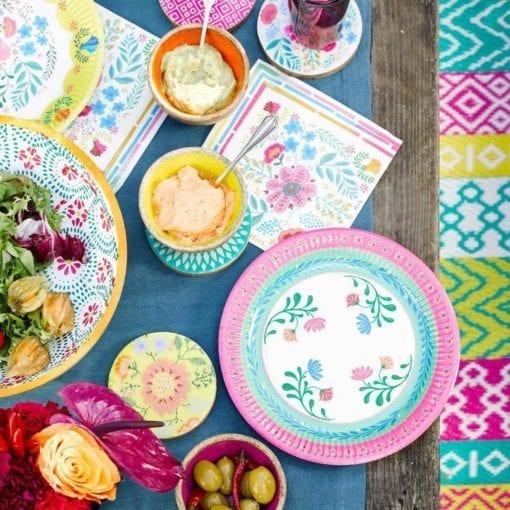 Boho Blommönster