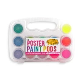 112586-3 OOLY Målarfärg Lil’ Poster Paint Pods Glitter & Neon