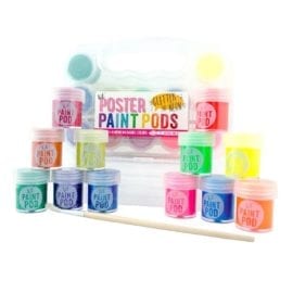 112586-4 OOLY Målarfärg Lil’ Poster Paint Pods Glitter & Neon