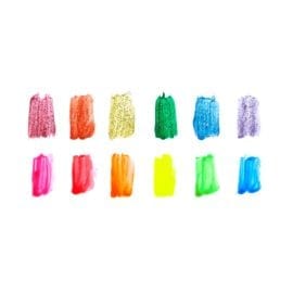 112586 OOLY Målarfärg Lil’ Poster Paint Pods Glitter & Neon