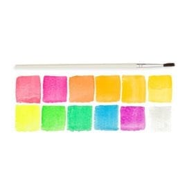 112587-3 OOLY Vattenfärg Chroma Blends Watercolor Paint Set - Neon