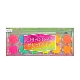 112587 OOLY Vattenfärg Chroma Blends Watercolor Paint Set - Neon
