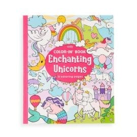 112612 OOLY Målarbok Enchanting Unicorns Coloring Book1