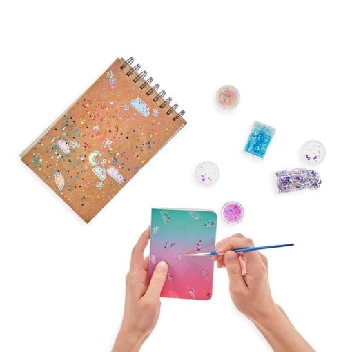112614-5 OOLY Glitterlim Mini Dots Pixie Paste Brush-On Glitter Glue - Set om 5