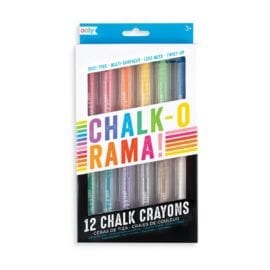 112624-3 OOLY Chalkpennor Chalk-O-Rama Dustless Chalk Crayons