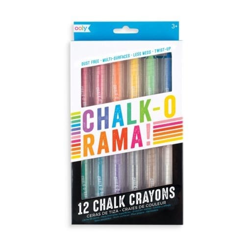 112624-3 OOLY Chalkpennor Chalk-O-Rama Dustless Chalk Crayons