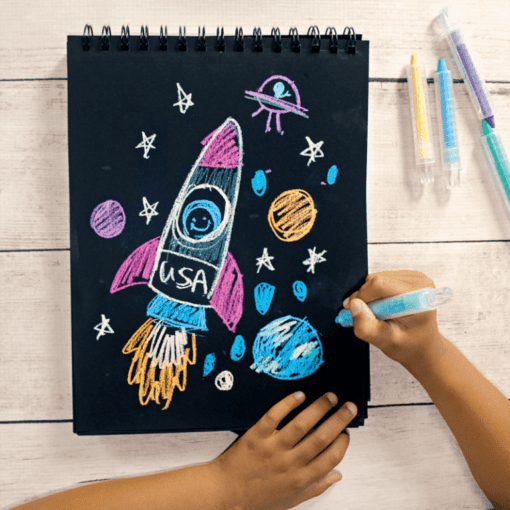 112624 OOLY Chalkpennor Chalk-O-Rama Dustless Chalk Crayons