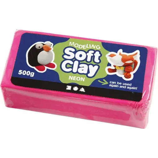 Klassisk Modellera Soft Clay 13x6x4 cm 500 g - Bild 7